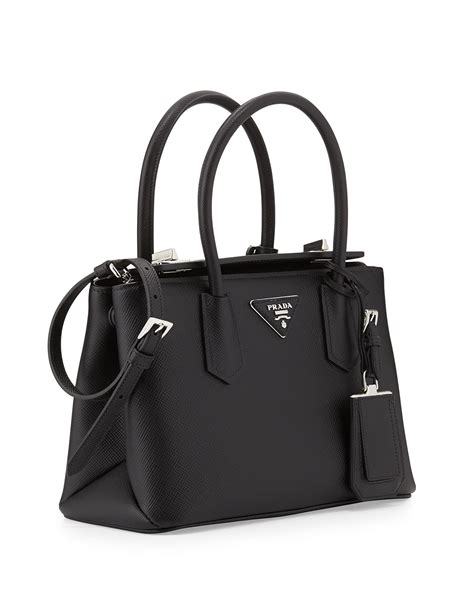 prada saffiano cuir twin bag review|prada saffiano bag review.